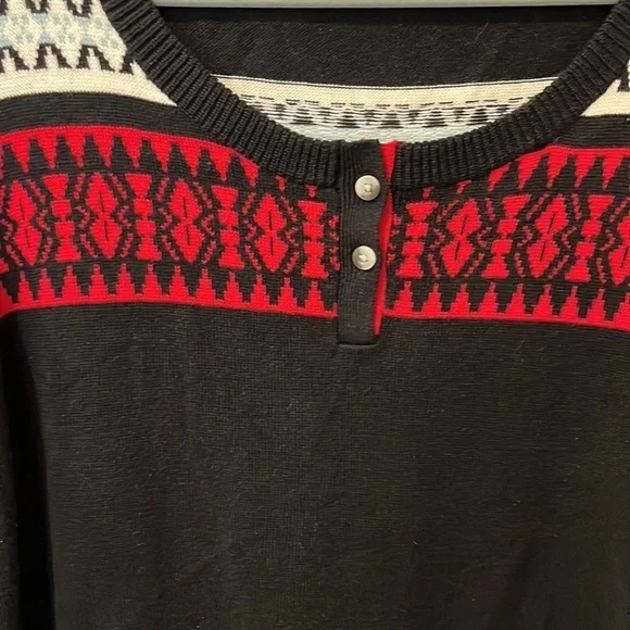 Woolrich Women's Christmas Holiday Nordic Sweater Size XL - Picture 3 of 7